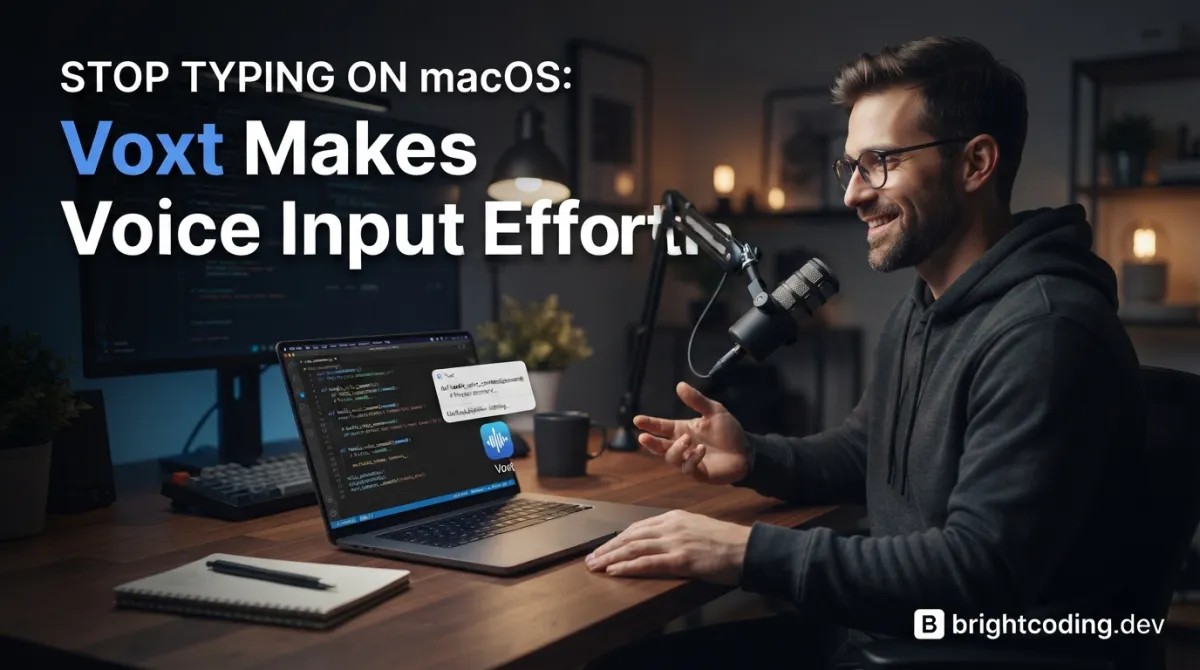 Stop Typing on macOS: Voxt Makes Voice Input Effortless