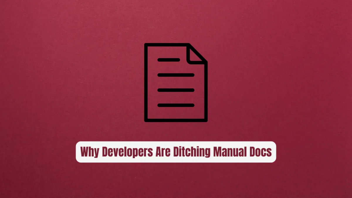 OpenDocs: Why Developers Are Ditching Manual Docs Forever