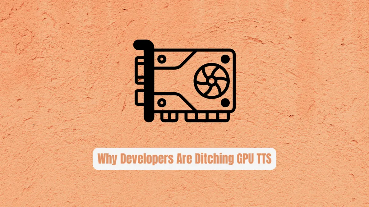 Pocket TTS: Why Developers Are Ditching GPU TTS Forever