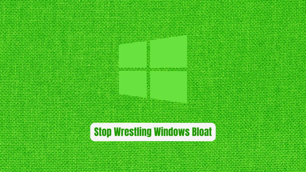 Stop Wrestling Windows Bloat! CrapFixer Cleans What Microsoft Won't
