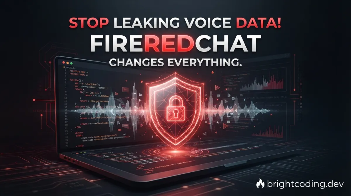 Stop Leaking Voice Data! FireRedChat Changes Everything