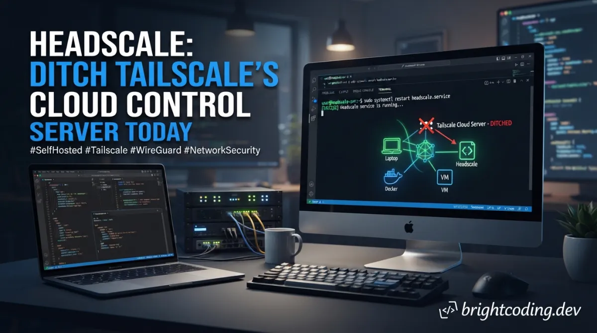 Headscale: Ditch Tailscale's Cloud Control Server Today