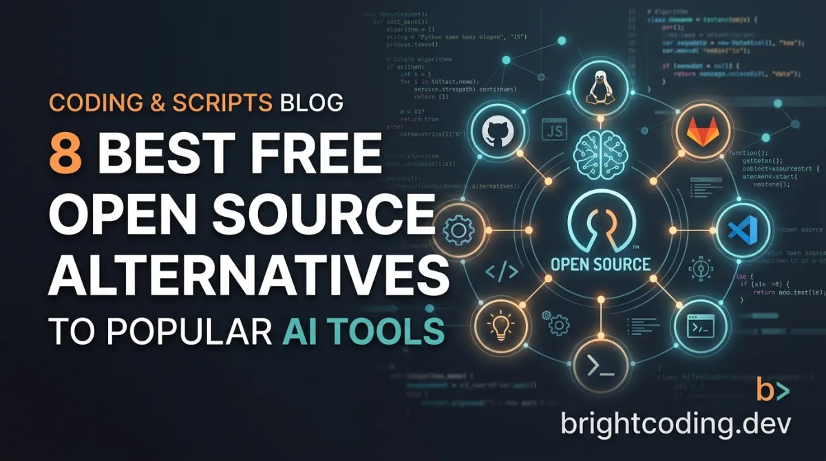 The 8 Best Free Open Source Alternatives to Popular AI Tools