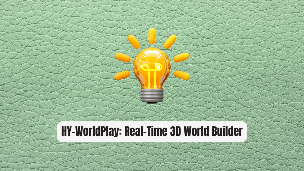 HY-WorldPlay: The Real-Time 3D World Builder