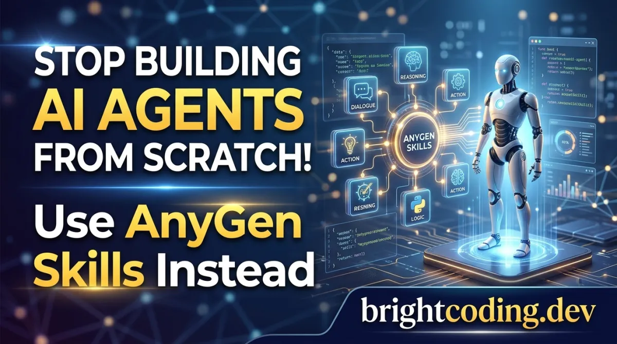Stop Building AI Agents From Scratch! Use AnyGen Skills Instead