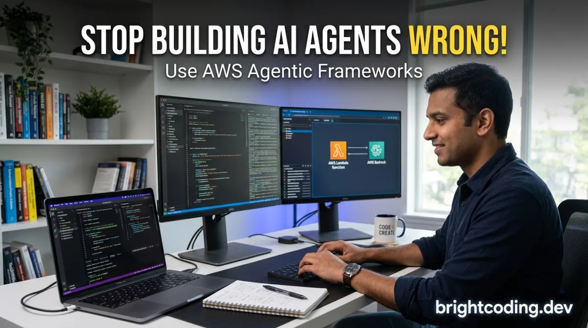 Stop Building AI Agents Wrong! Use AWS Agentic Frameworks Instead