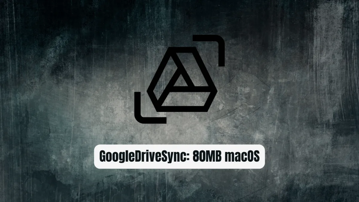 GoogleDriveSync: The 80MB macOS Revolution Your Workflow Craves