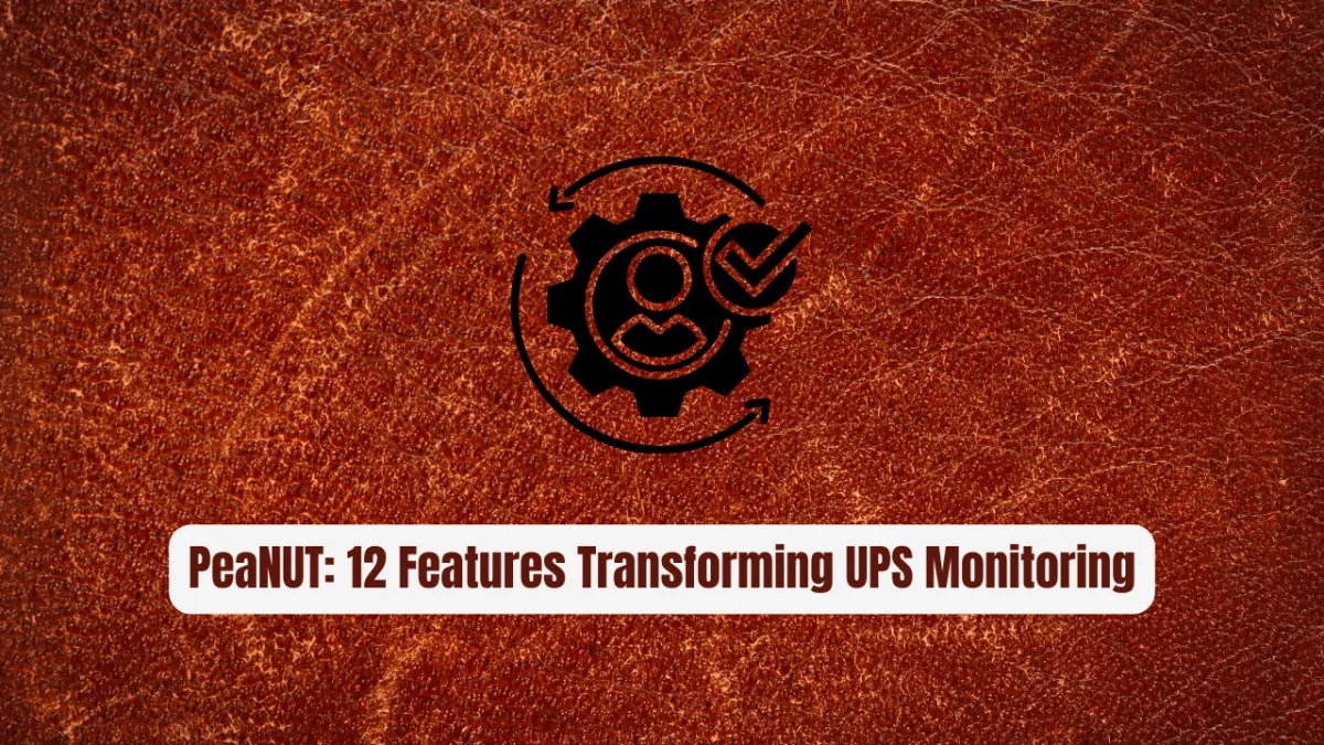 PeaNUT: 12 Powerful Features Transforming UPS Monitoring