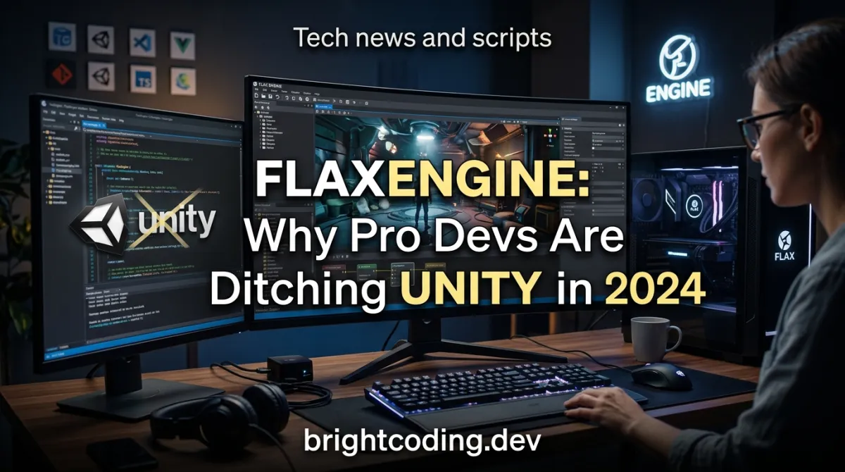 FlaxEngine: Why Pro Devs Are Ditching Unity in 2024