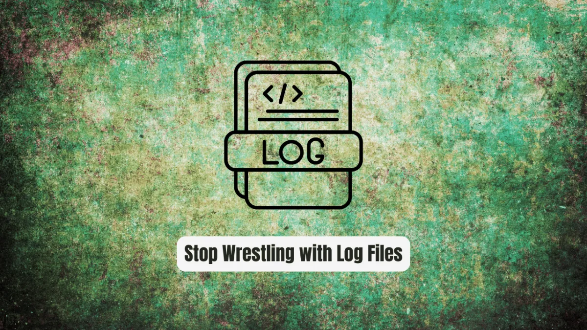 Stop Wrestling with Log Files! Use nless Instead