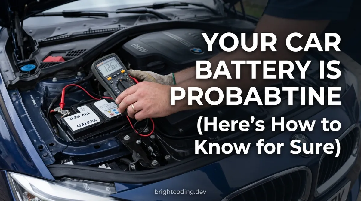 Your Car Battery Is Probably Fine (Here's How to Know for Sure)