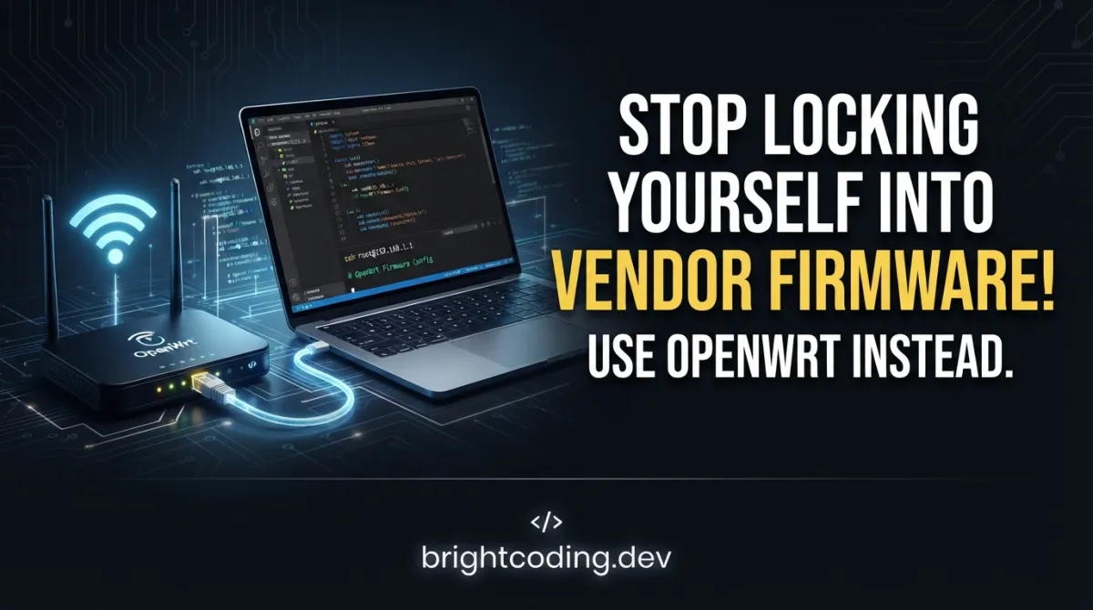 Stop Locking Yourself Into Vendor Firmware! Use OpenWrt Instead