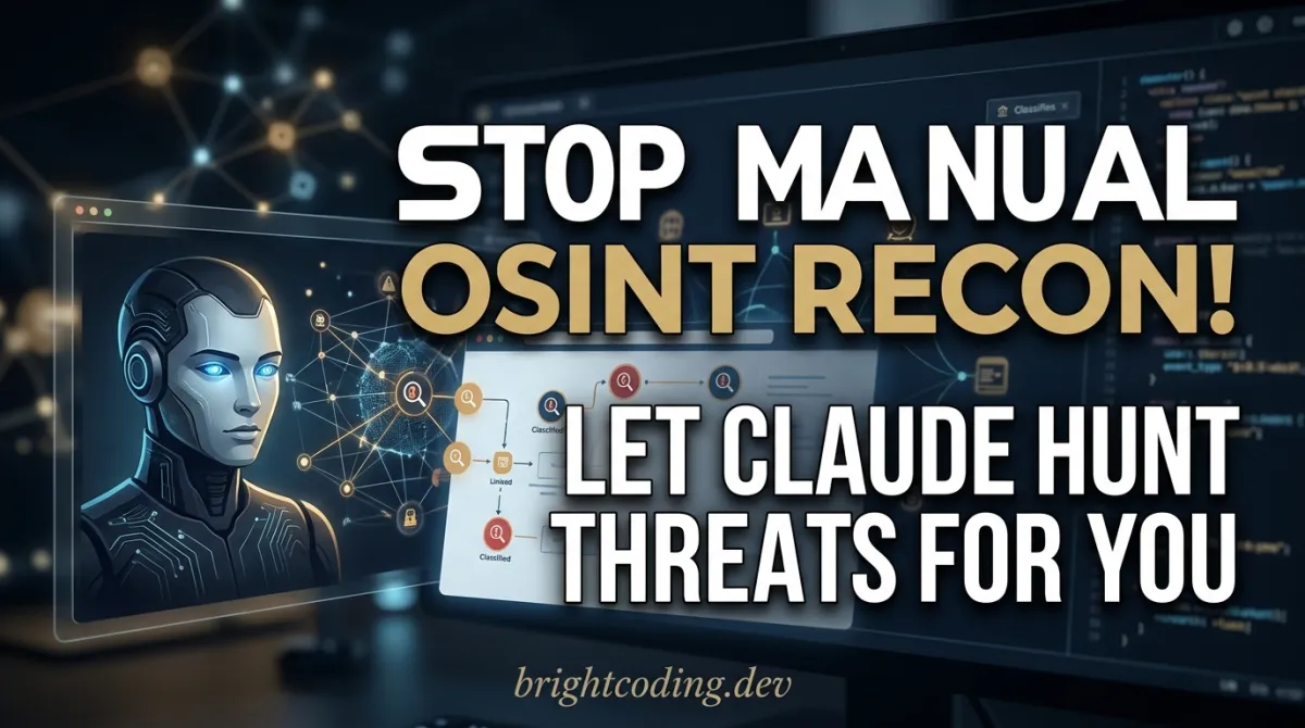 Stop Manual OSINT Recon! Let Claude Hunt Threats for You