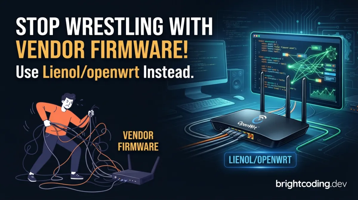 Stop Wrestling with Vendor Firmware! Use Lienol/openwrt Instead