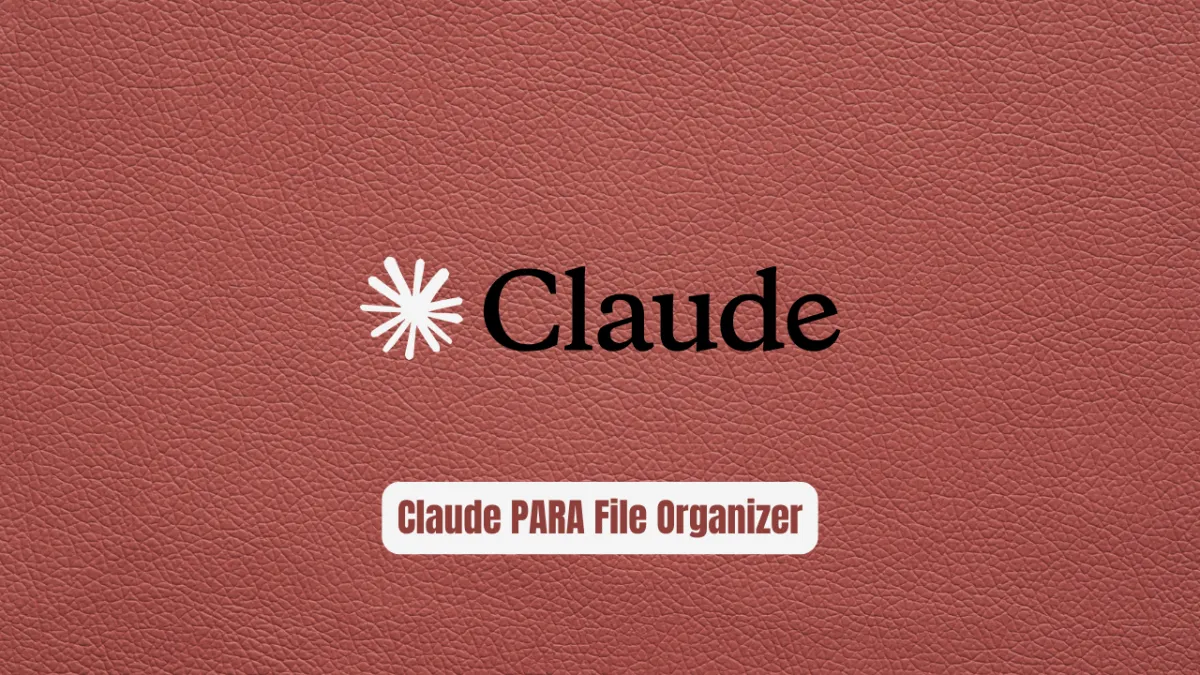 Stop Drowning in Downloads: Claude PARA File Organizer Exposed