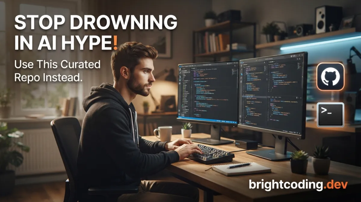 Stop Drowning in AI Hype! Use This Curated Repo Instead