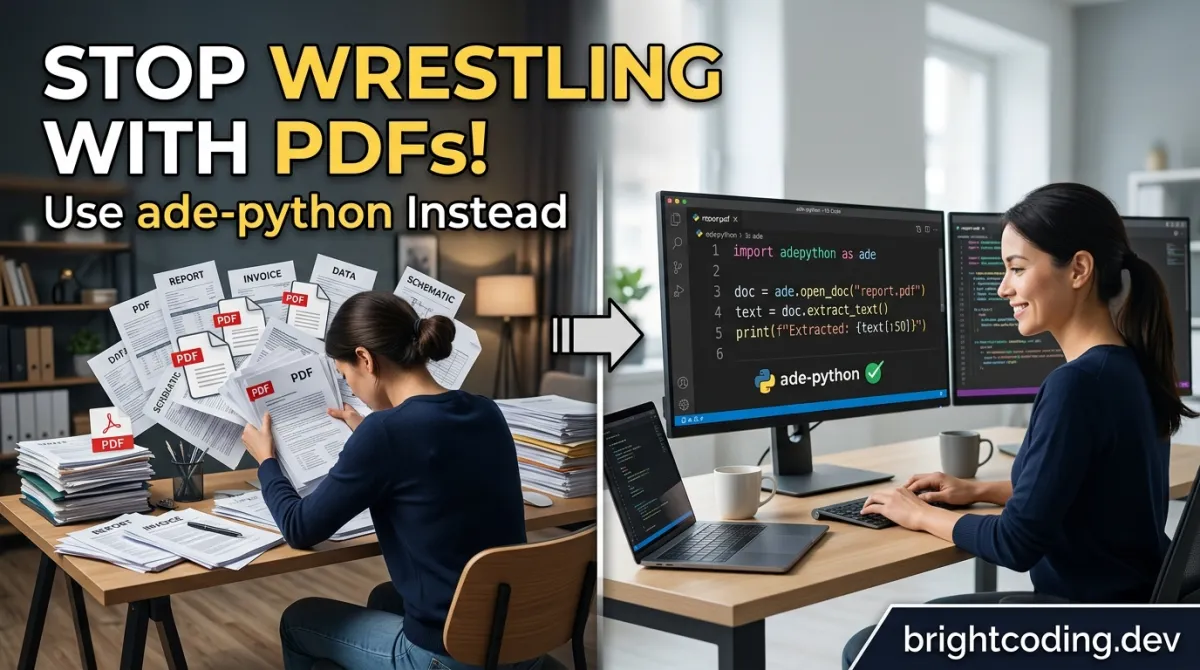 Stop Wrestling with PDFs! Use ade-python Instead