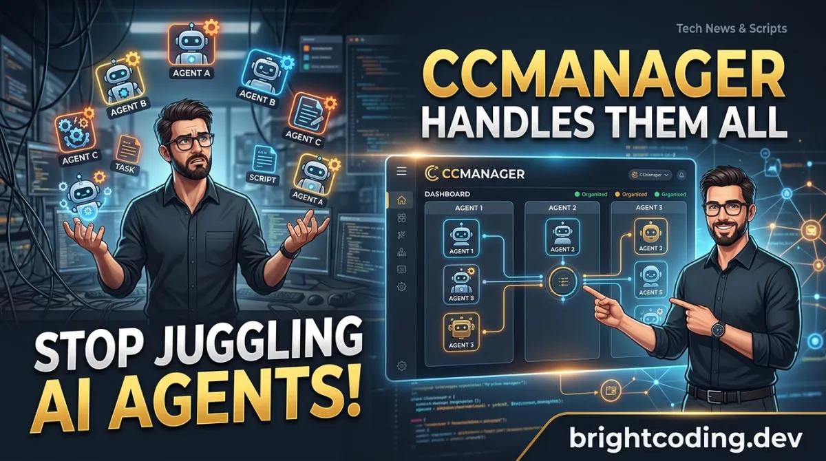 Stop Juggling AI Agents! CCManager Handles Them All