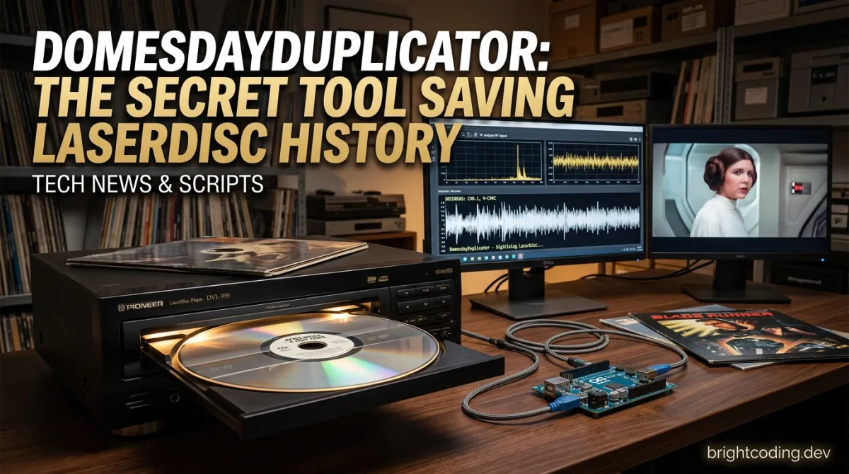 DomesdayDuplicator: The Secret Tool Saving LaserDisc History