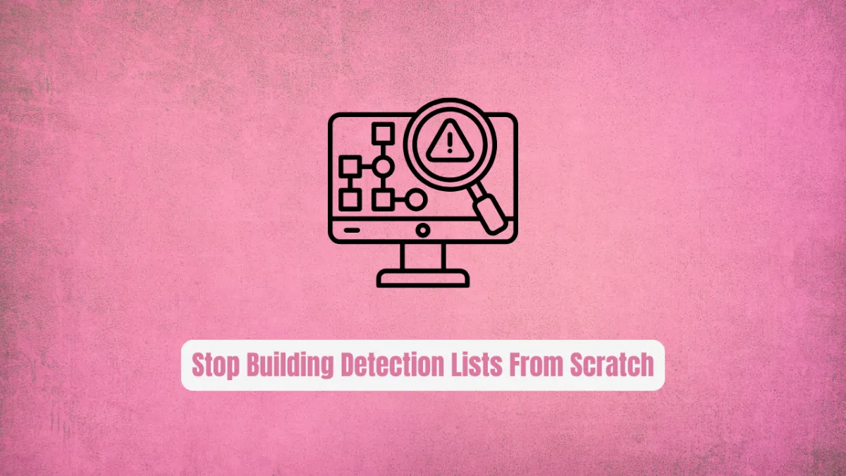 Stop Building Detection Lists From Scratch! Use mthcht/awesome-lists
