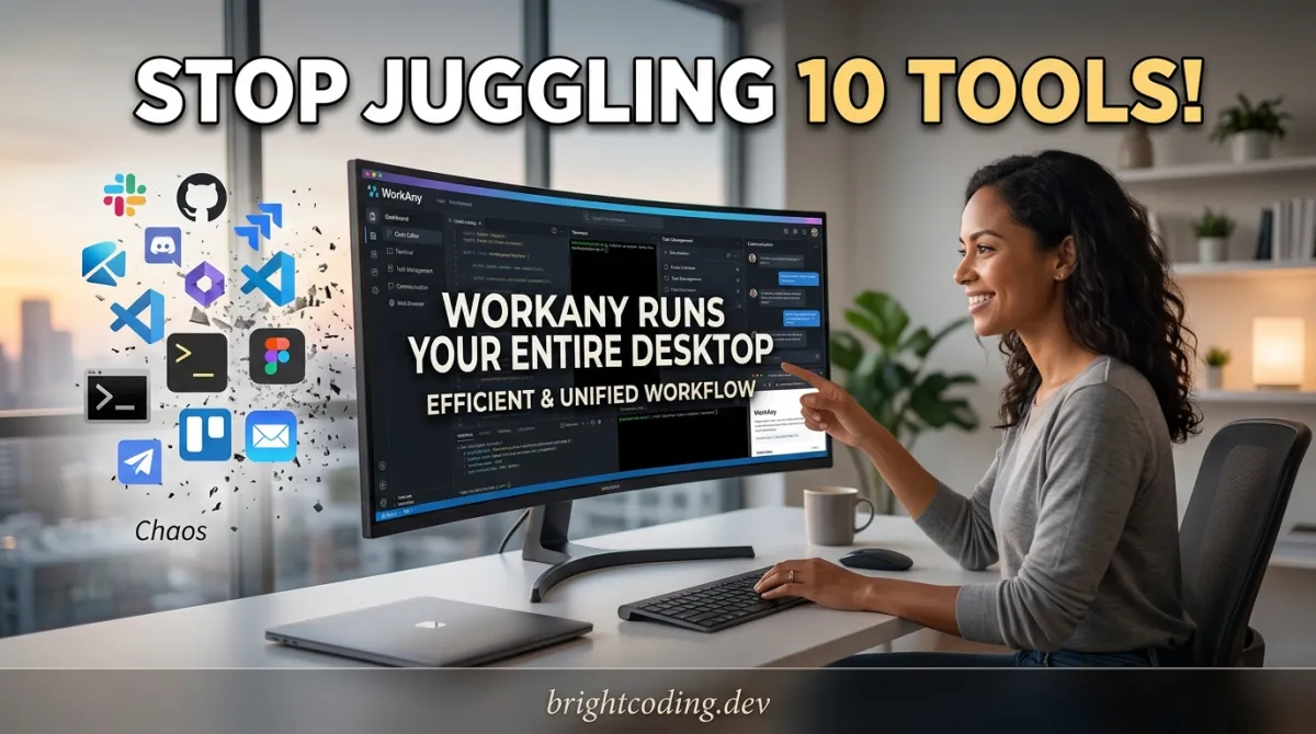 Stop Juggling 10 Tools! WorkAny Runs Your Entire Desktop
