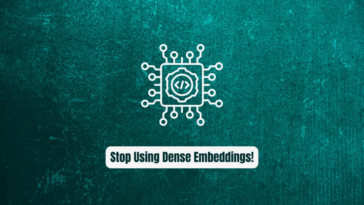 Stop Using Dense Embeddings! RAGatouille Makes ColBERT Effortless