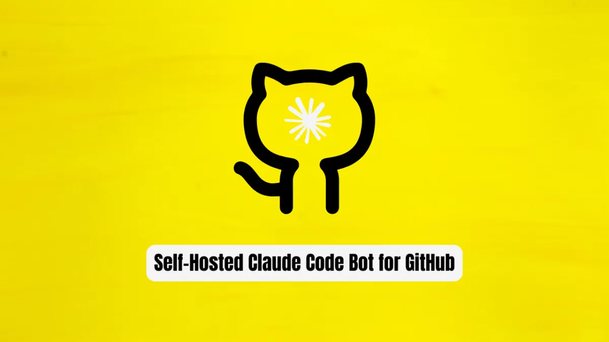 claude-did-this/claude-hub: Self-Hosted Claude Code Bot for GitHub