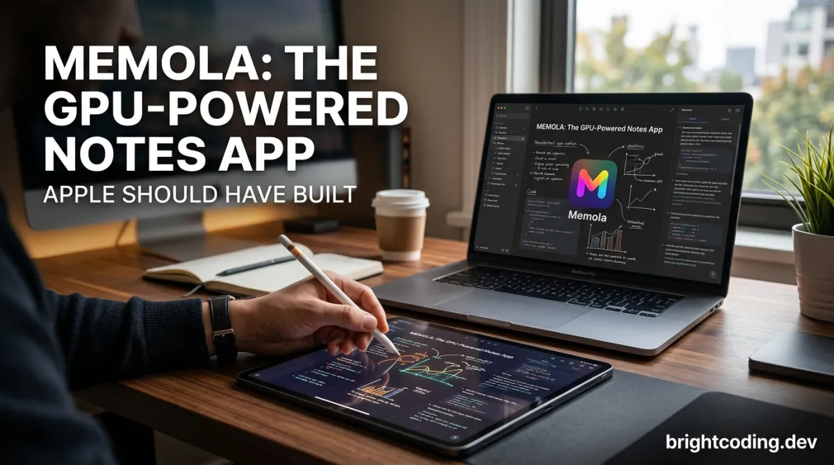 Memola: The GPU-Powered Notes App Apple Should Have Built