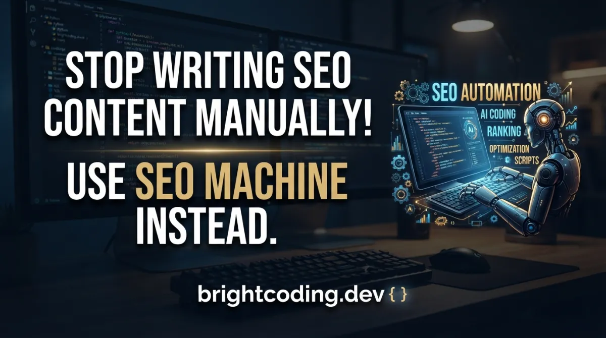 Stop Writing SEO Content Manually! Use SEO Machine Instead