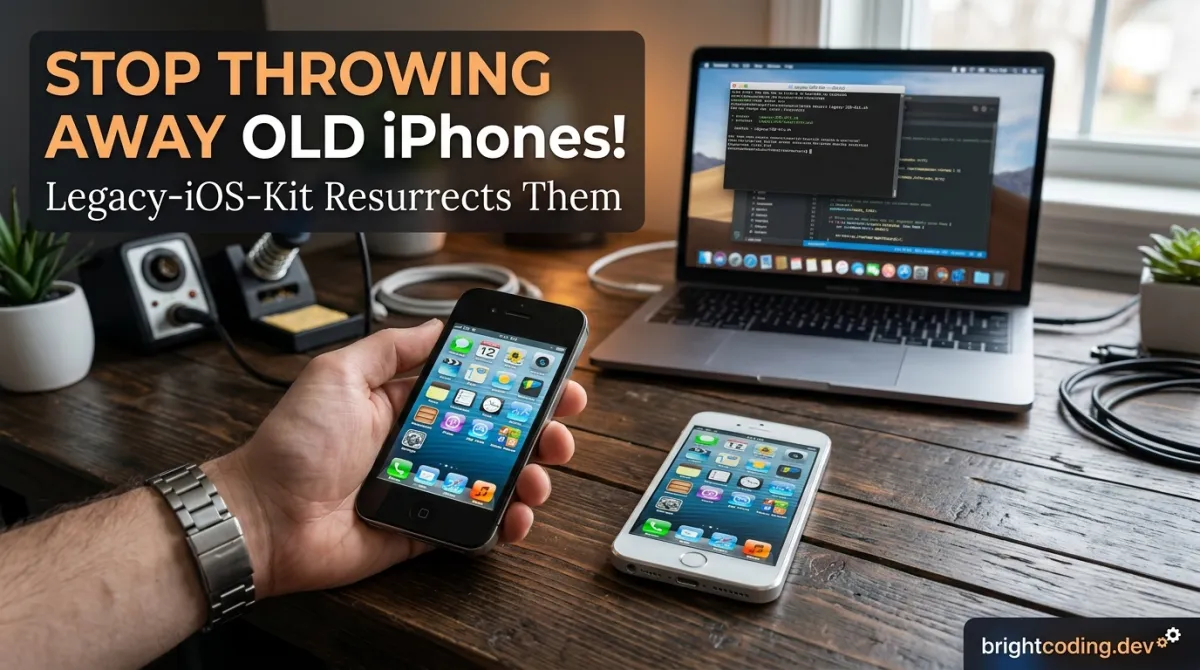 Stop Throwing Away Old iPhones! Legacy-iOS-Kit Resurrects Them