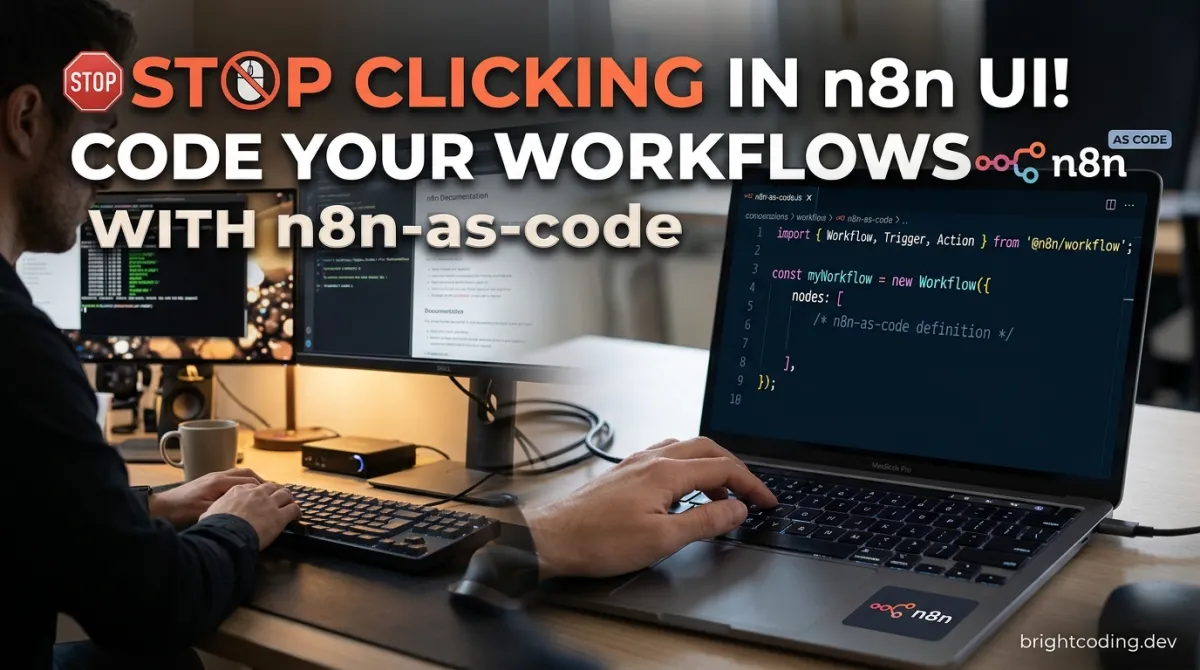 Stop Clicking in n8n UI! Code Your Workflows with n8n-as-code