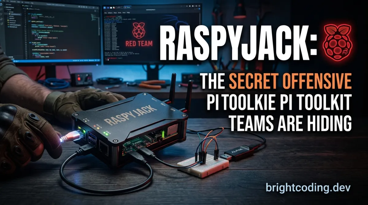 RaspyJack: The Secret Offensive Pi Toolkit Red Teams Are Hiding