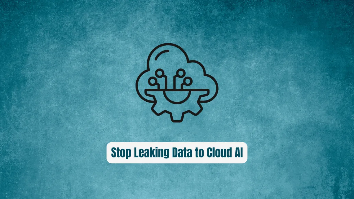 Stop Leaking Data to Cloud AI! Xinity AI Is the Fix