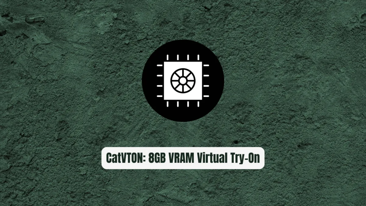 CatVTON: 8GB VRAM Virtual Try-On That Beats Bloated AI Models