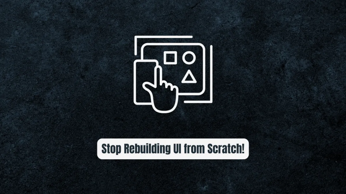 Stop Rebuilding UI from Scratch! Use awesome-design-systems