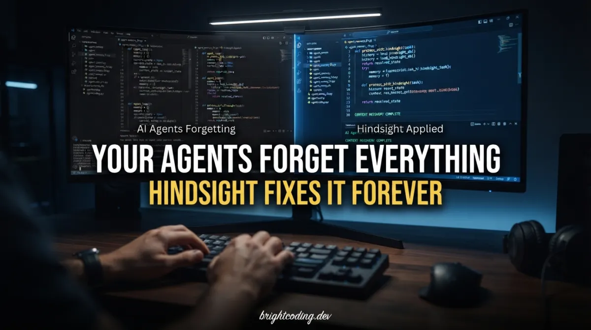 Your Agents Forget Everything—Hindsight Fixes It Forever