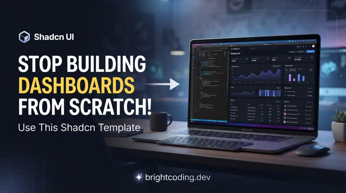 Stop Building Dashboards from Scratch! Use This Shadcn Template