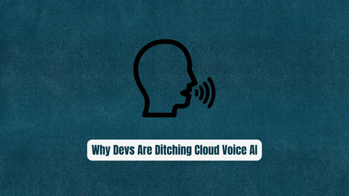 Volocal: Why Devs Are Ditching Cloud Voice AI for This iOS Trick