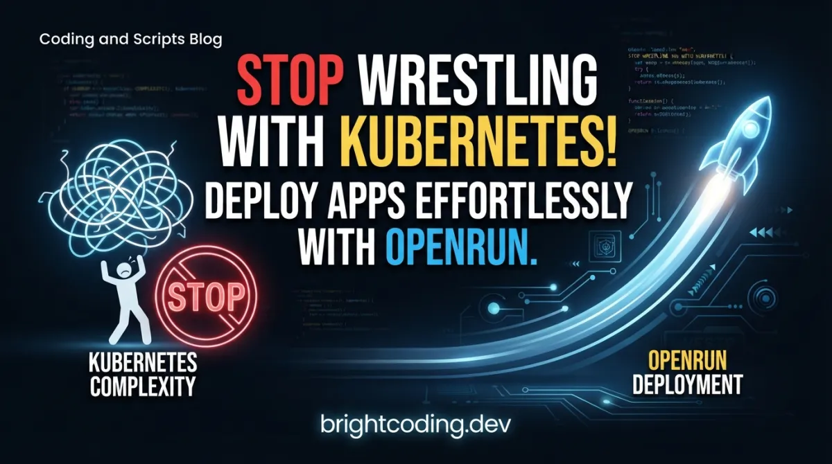 Stop Wrestling with Kubernetes! Deploy Apps Effortlessly with OpenRun