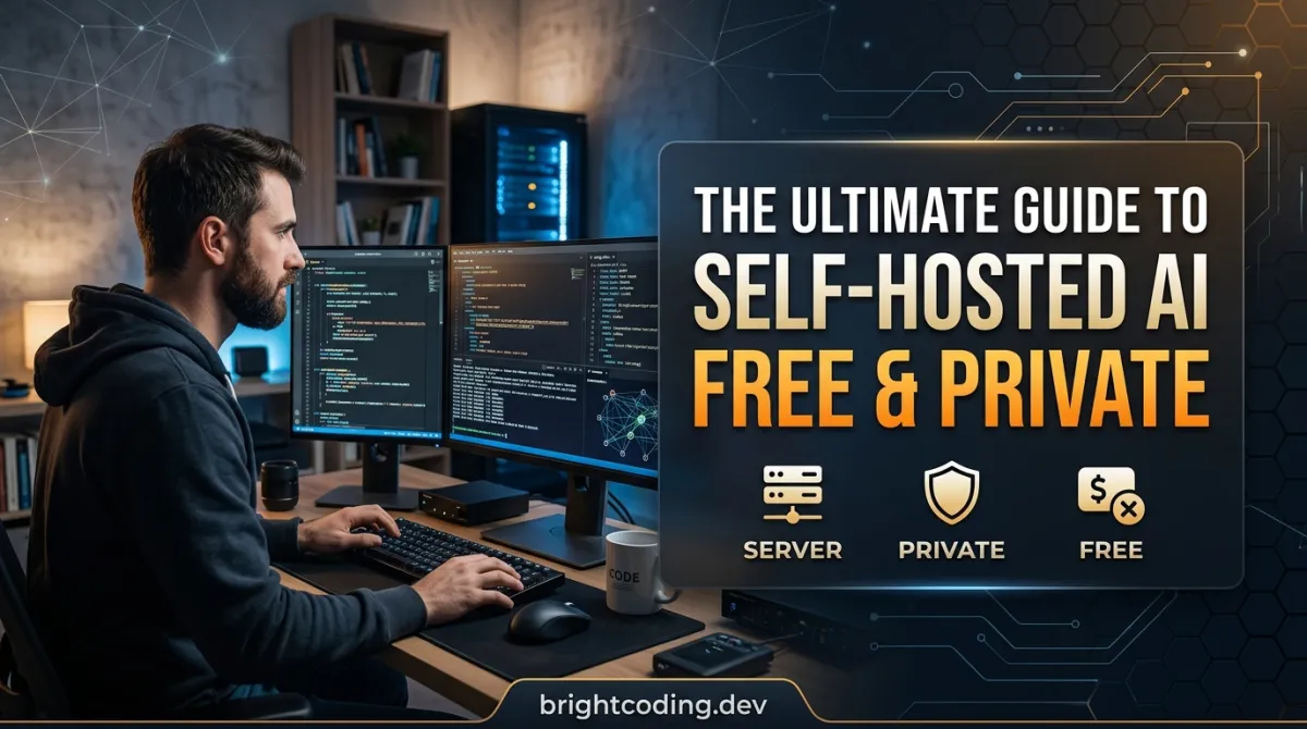 The Ultimate Guide to Self-Hosted AI (Free & Private)