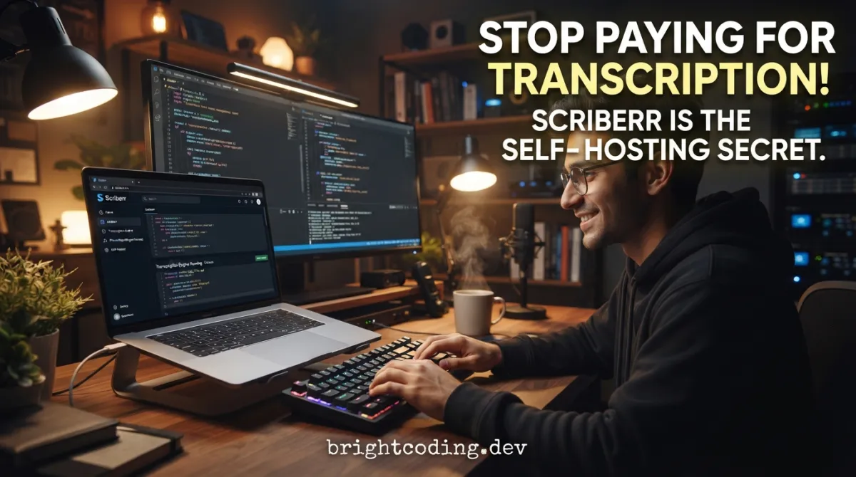 Stop Paying for Transcription! Scriberr Is the Self-Hosting Secret