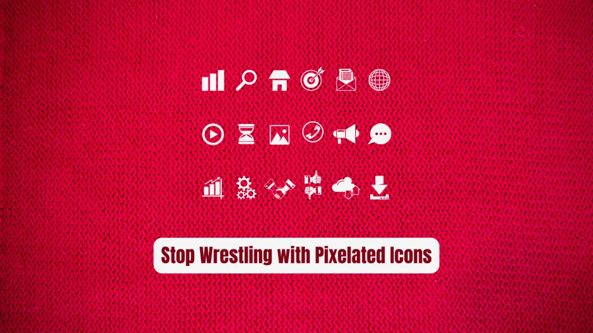 Stop Wrestling with Pixelated Icons! Use developer-icons Instead