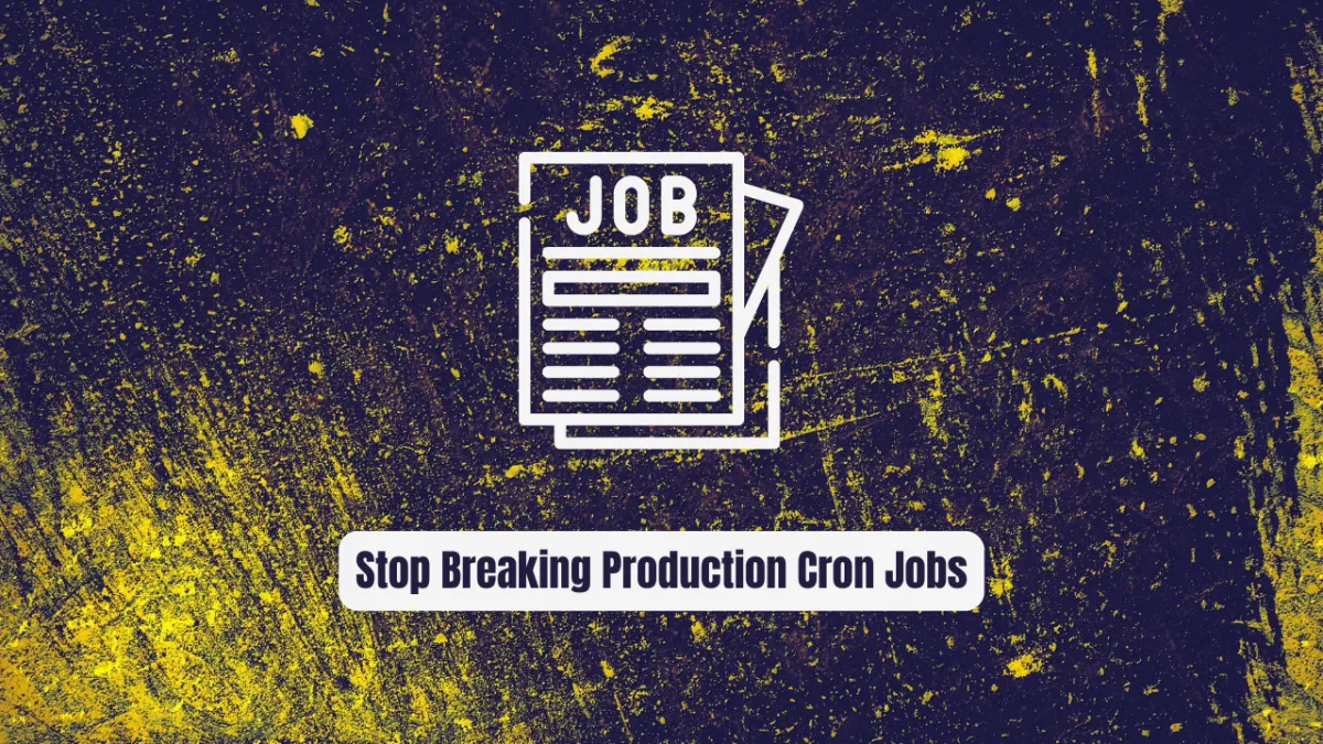 Stop Breaking Production Cron Jobs! Crontab-UI Exposed