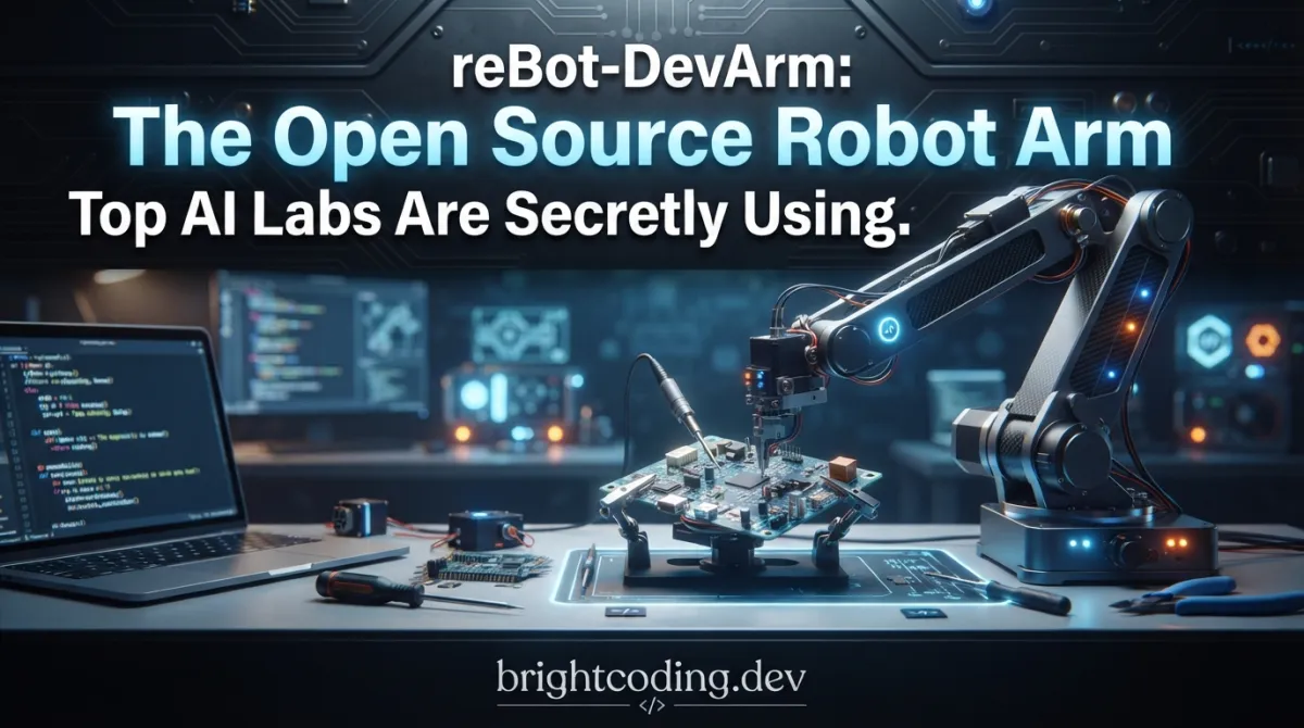 reBot-DevArm: The Open Source Robot Arm Top AI Labs Are Secretly Using