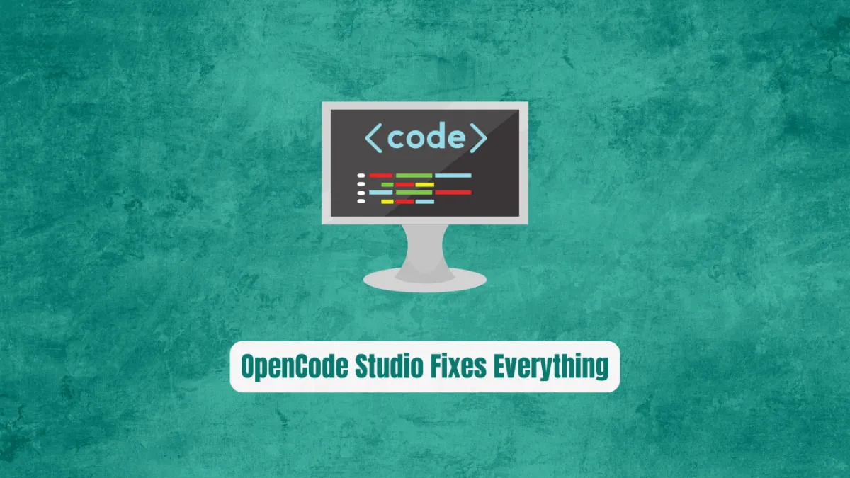 Stop Editing JSON by Hand! OpenCode Studio Fixes Everything
