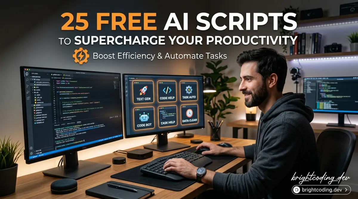 25 Free AI Scripts to Supercharge Your Productivity