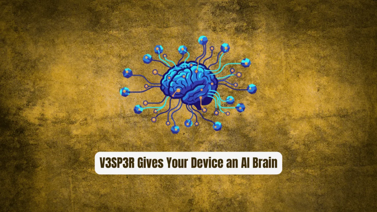 Stop Memorizing Flipper Menus! V3SP3R Gives Your Device an AI Brain
