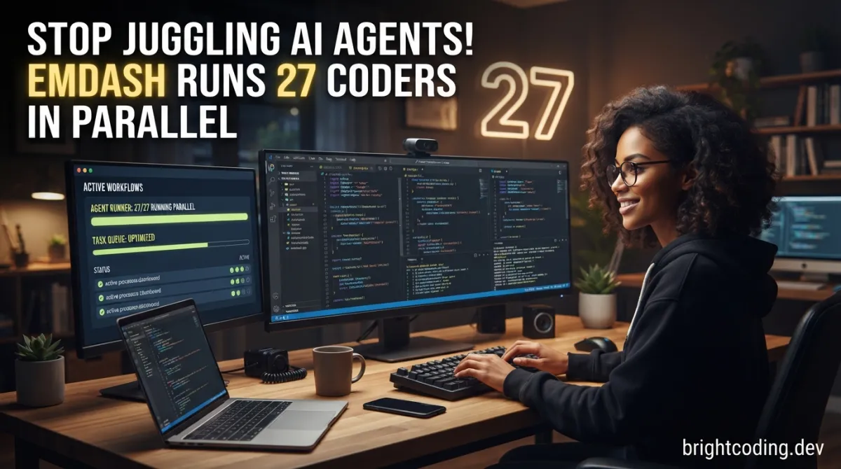 Stop Juggling AI Agents! Emdash Runs 27 Coders in Parallel