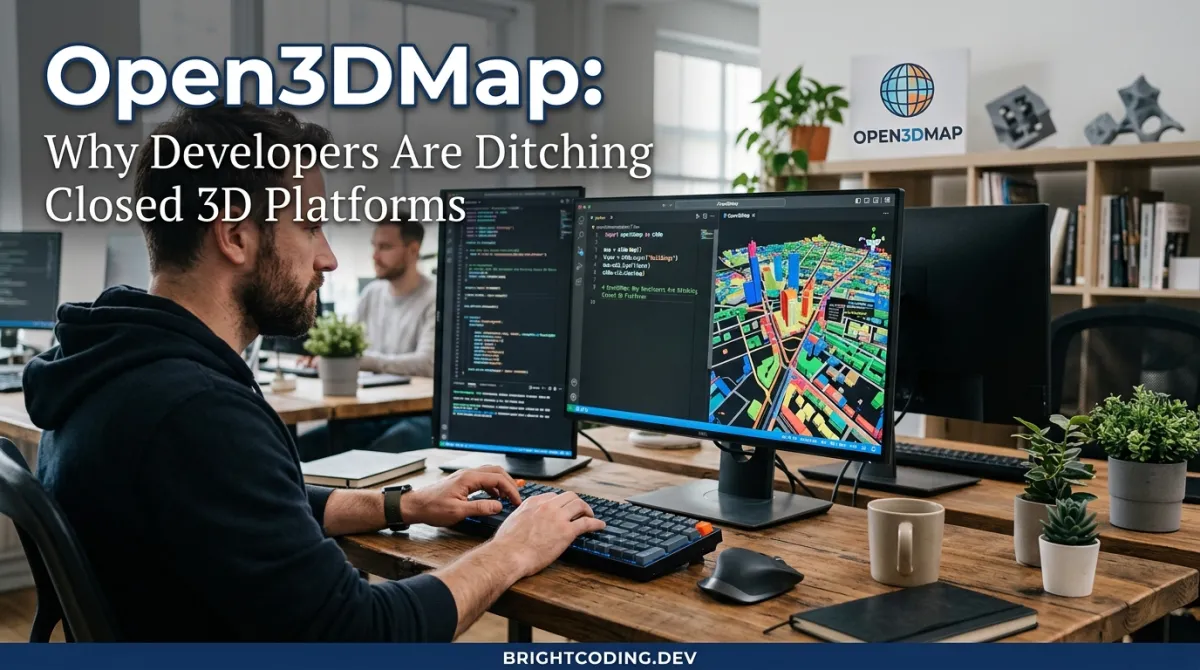 Open3DMap: Why Developers Are Ditching Closed 3D Platforms