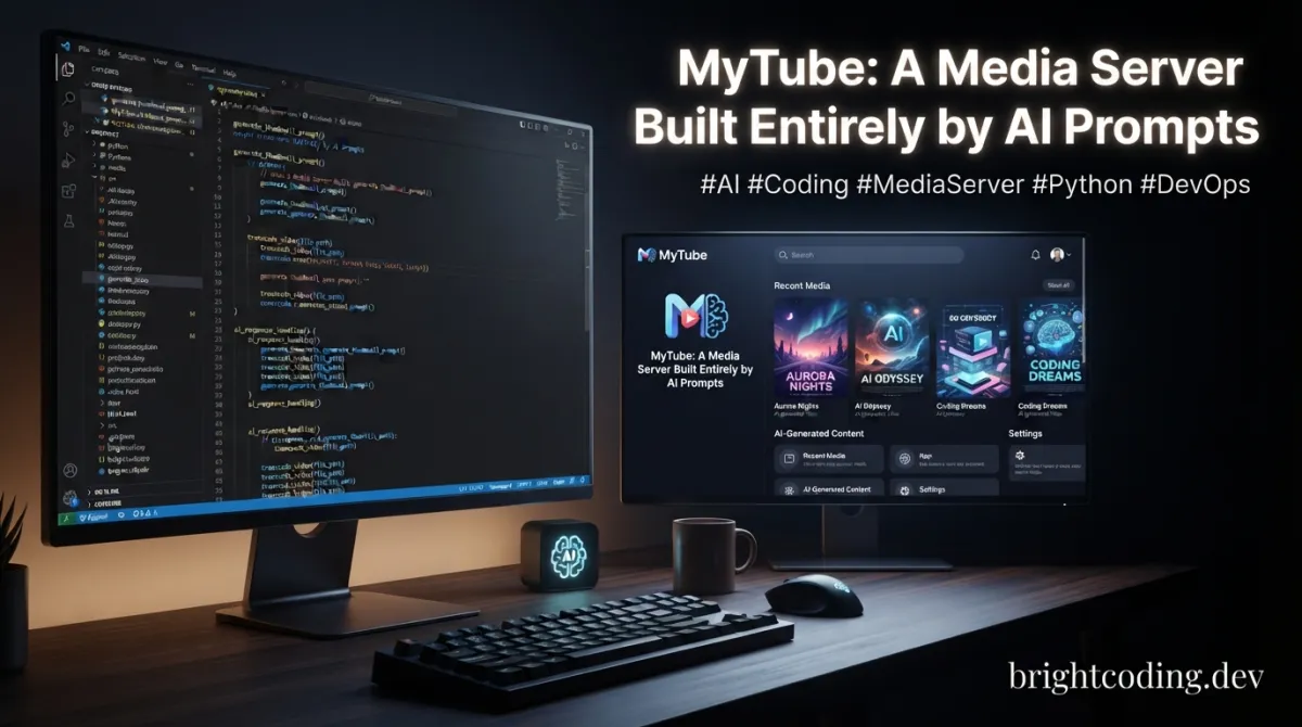 MyTube: A Media Server Built Entirely by AI Prompts
